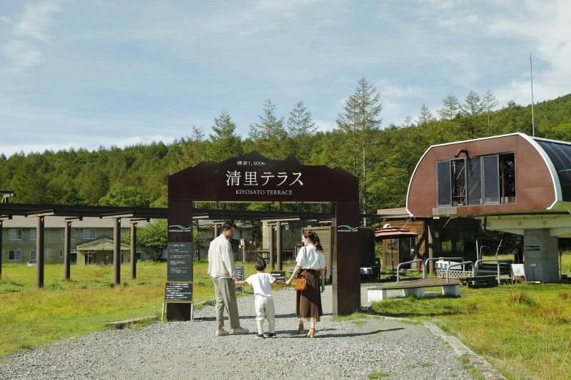 パノラマリフトで空中散歩が楽しめる