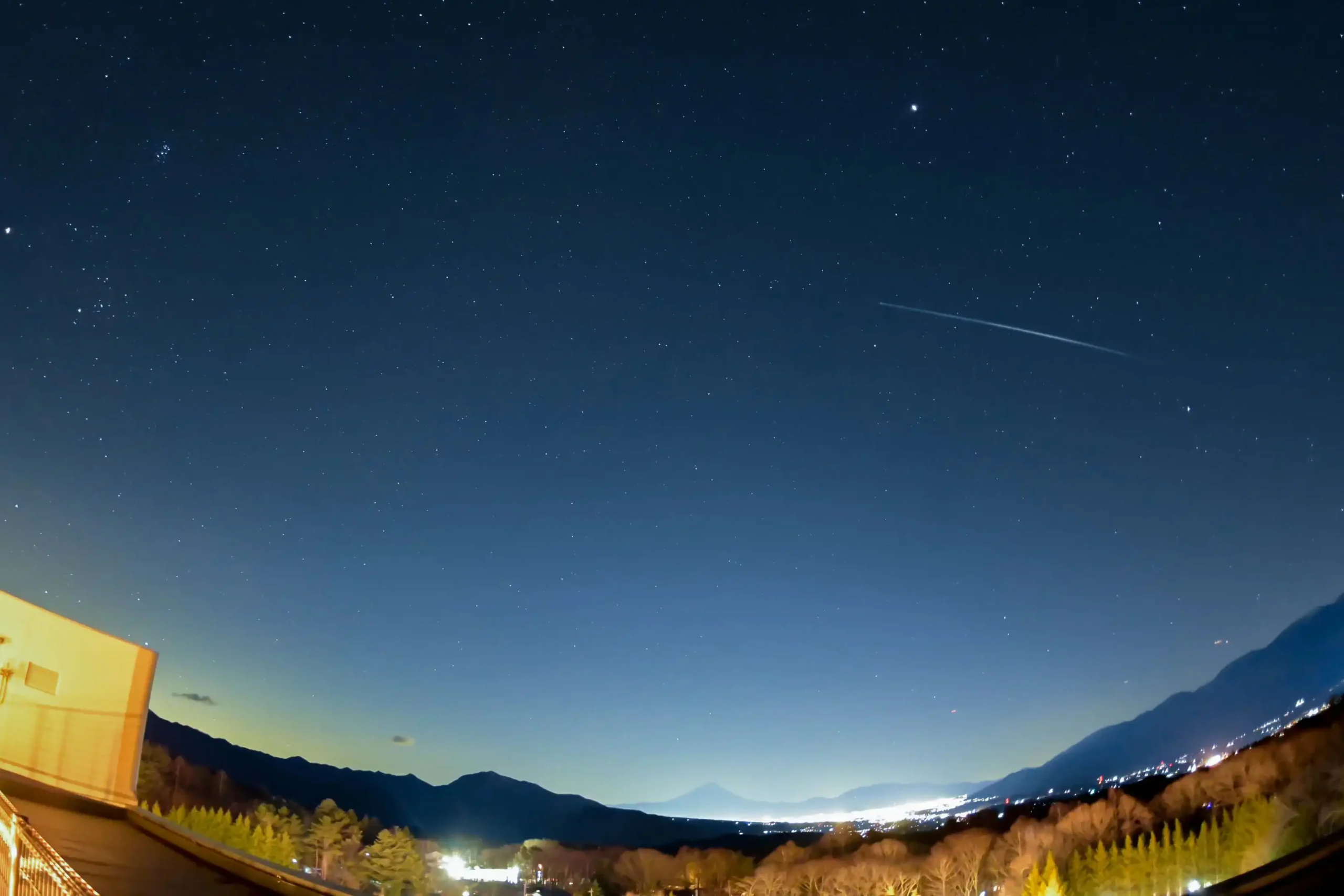双子座流星群的样子