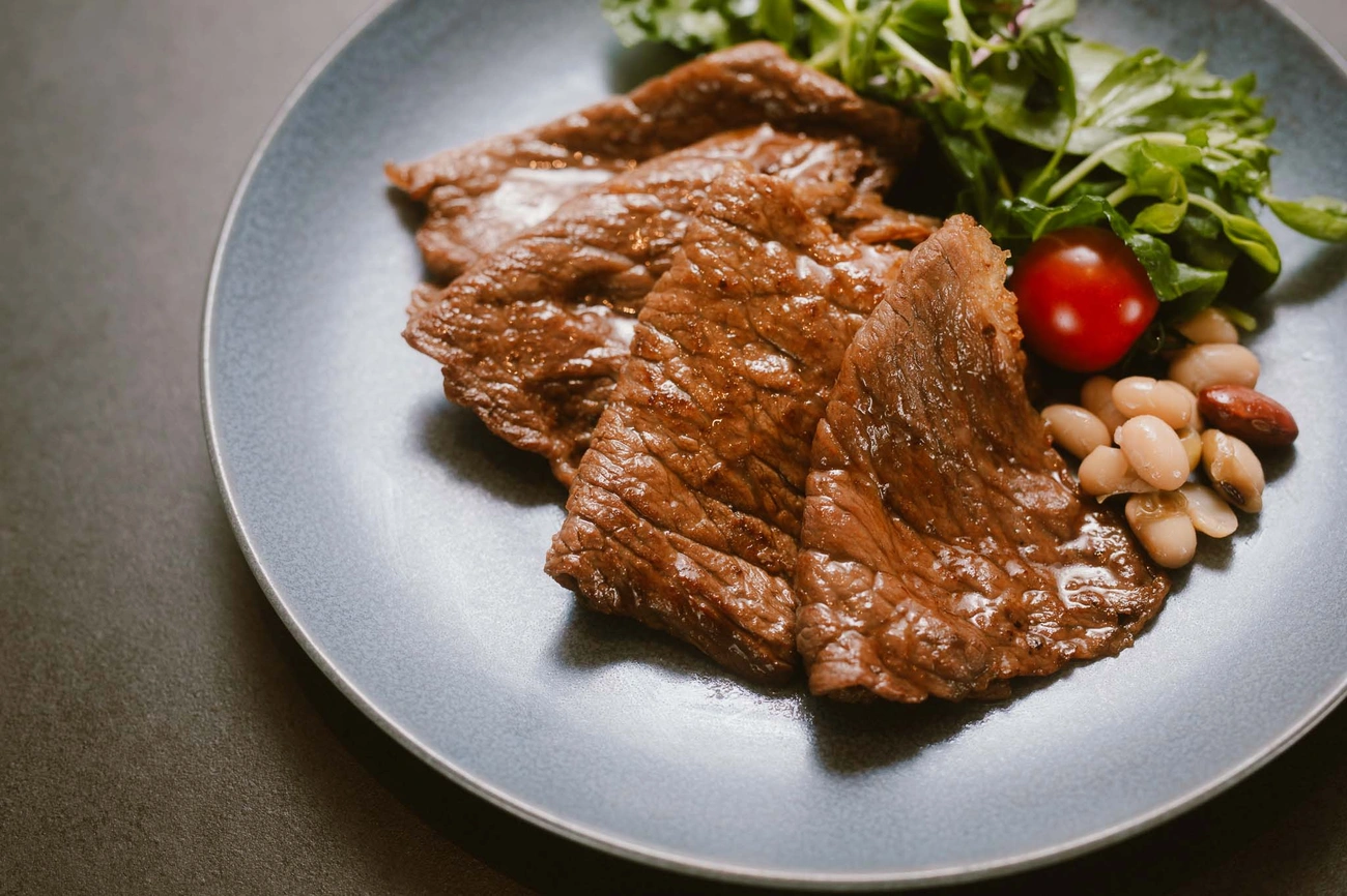 甲州ワインビーフの焼きしゃぶ