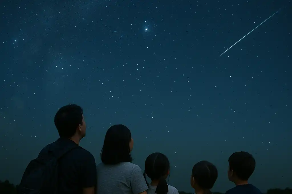 星空観察のイメージ